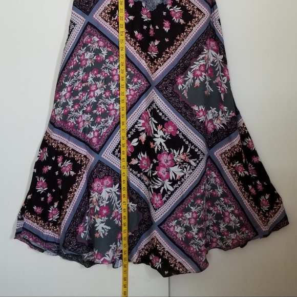 Free people, Stevie Floral Lace Trim Maxi Dress. - Picture 10 of 13